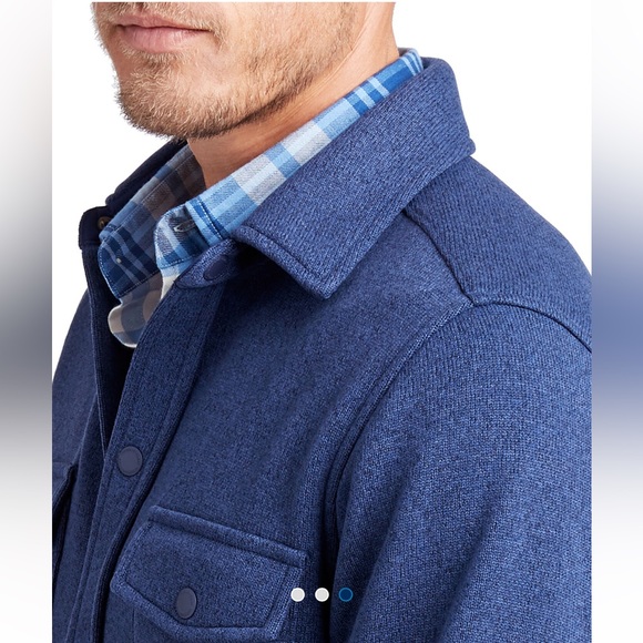 Vineyard Vines Sweater Fleece Shirt Jacket Small - Picture 3 of 16